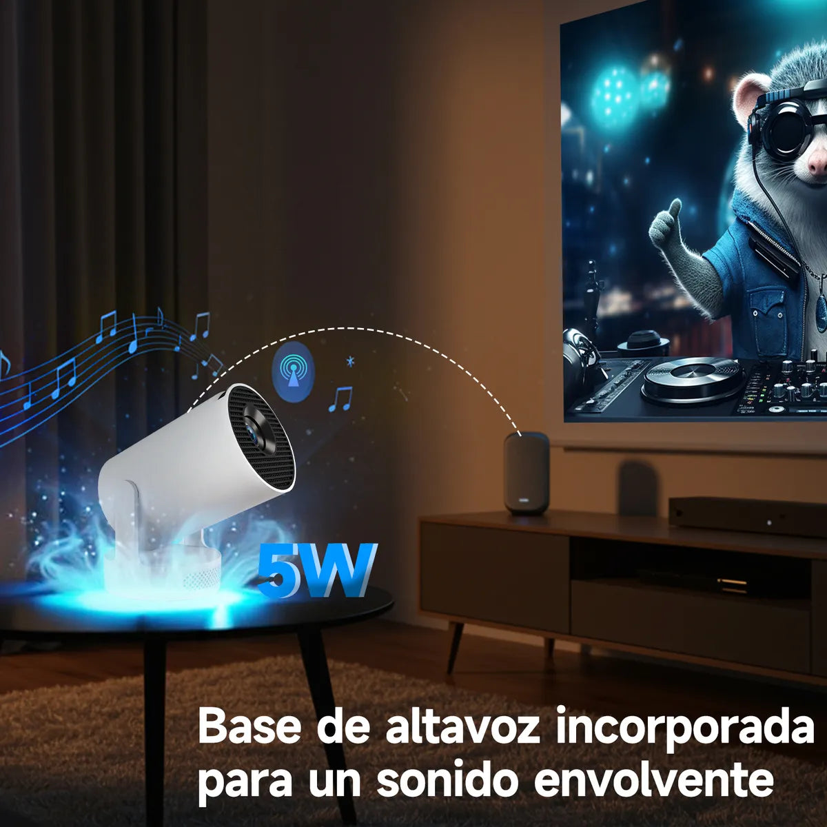 📽️ Proyector portátil HY300