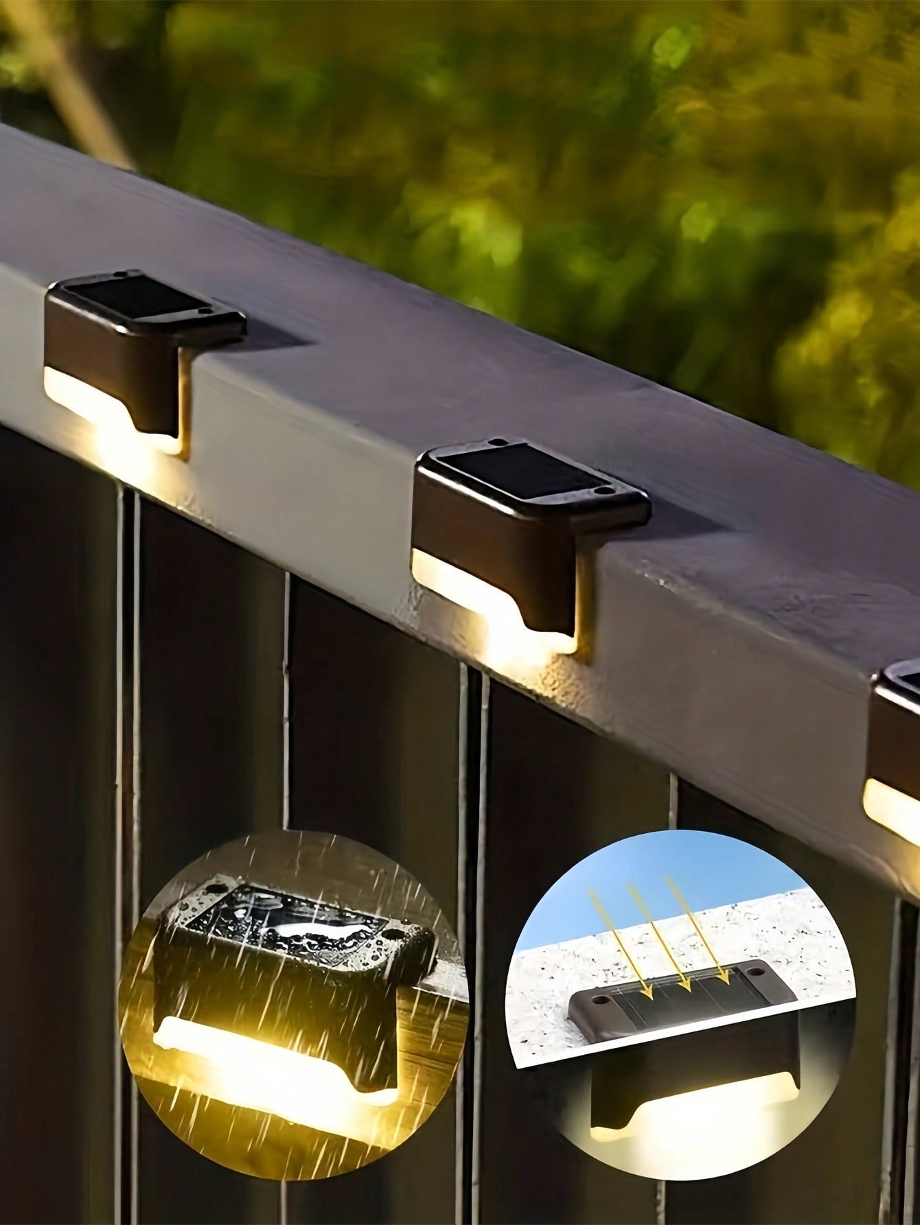 KIT DE LUCES SOLARES LED X4