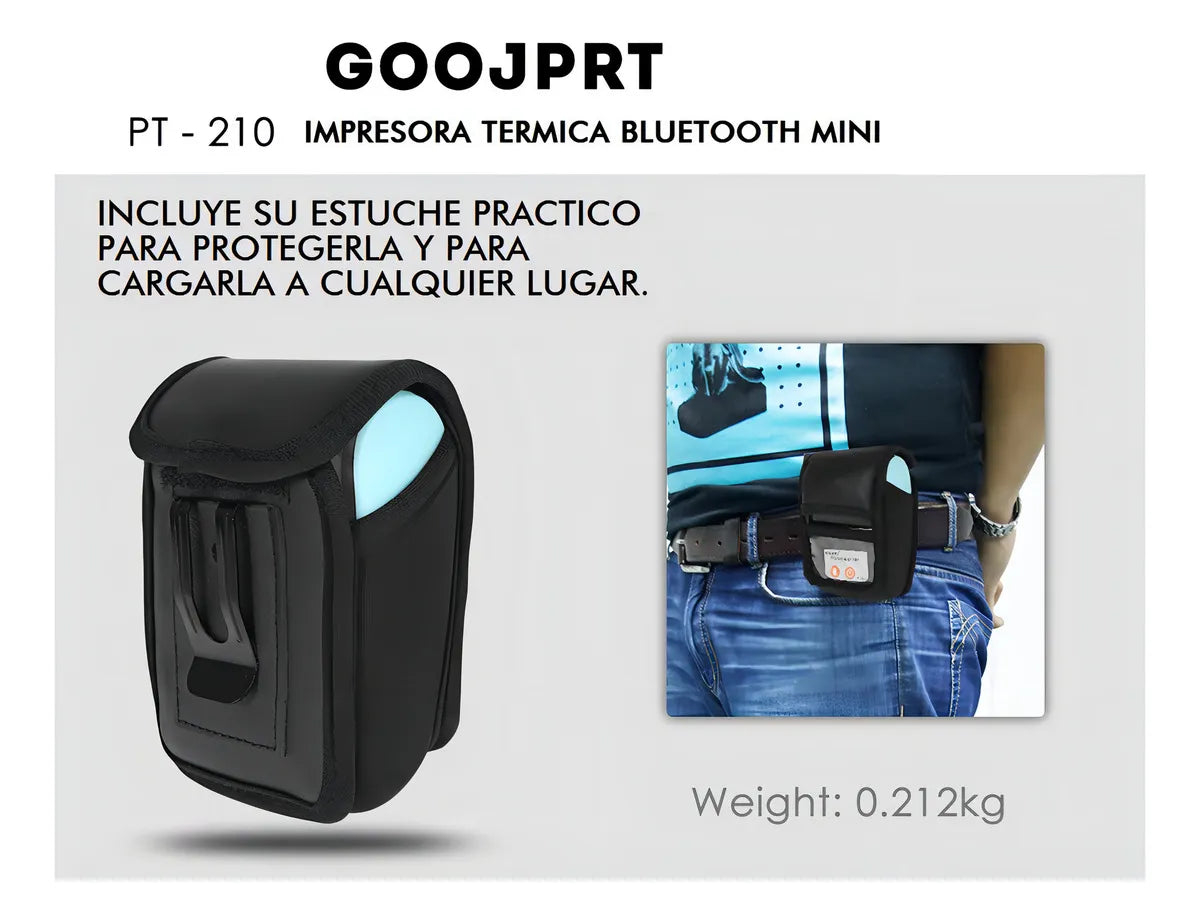 🔥 Impresora Térmica Portátil Goojprt PT-21