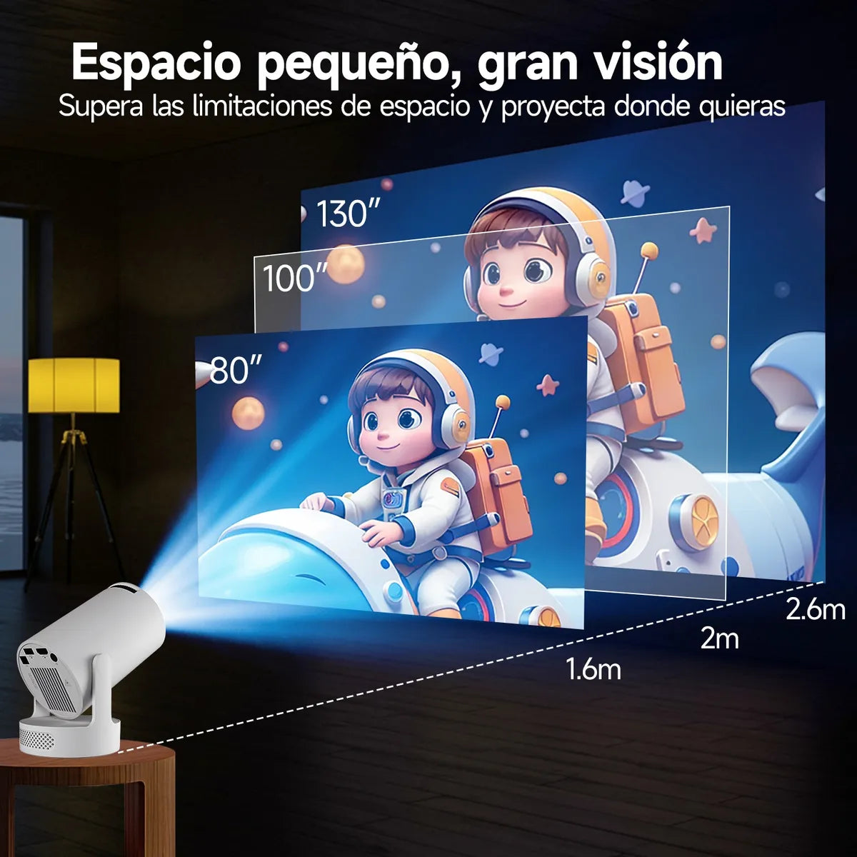 📽️ Proyector portátil HY300