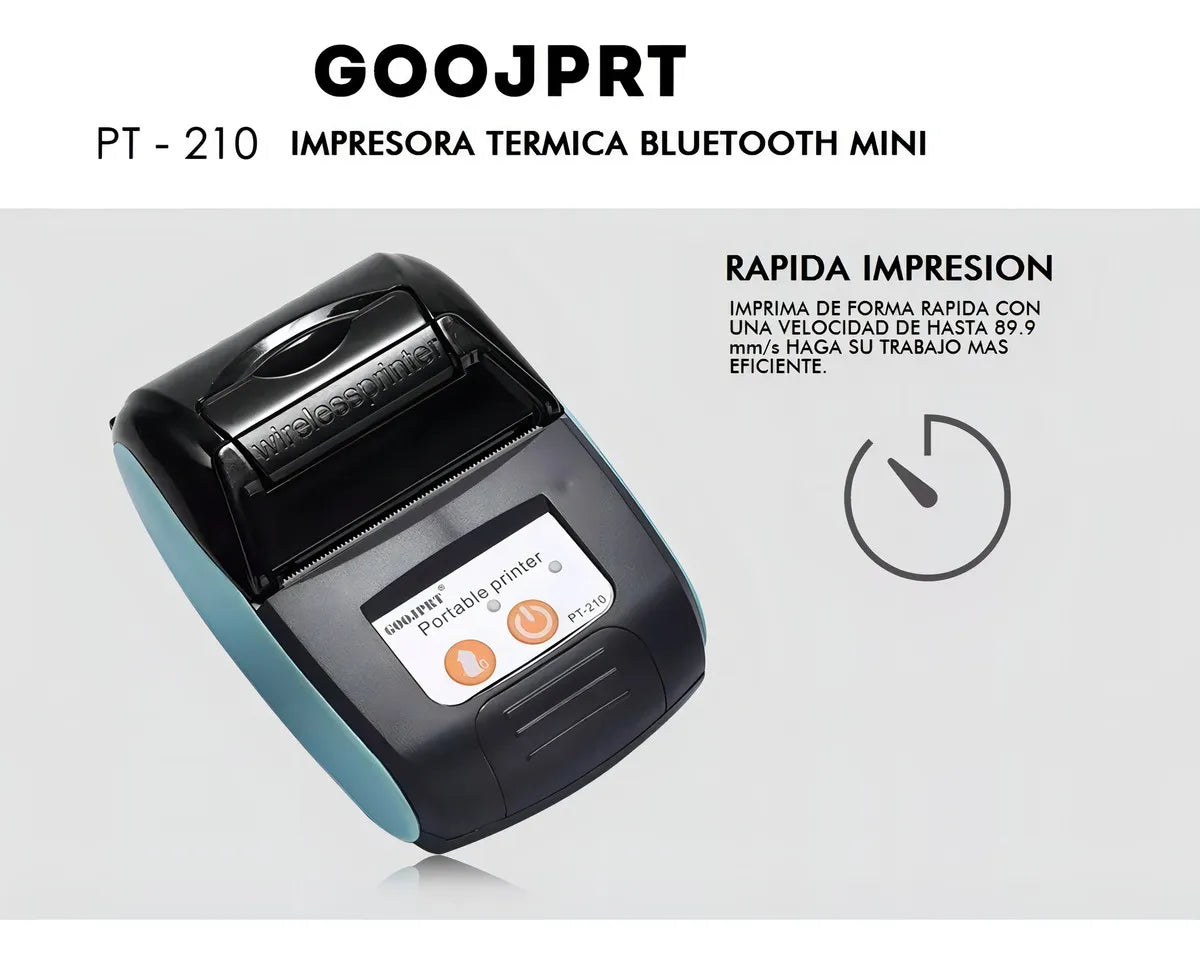 🔥 Impresora Térmica Portátil Goojprt PT-21