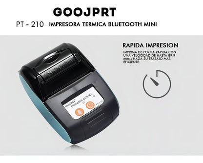 🔥 Impresora Térmica Portátil Goojprt PT-21