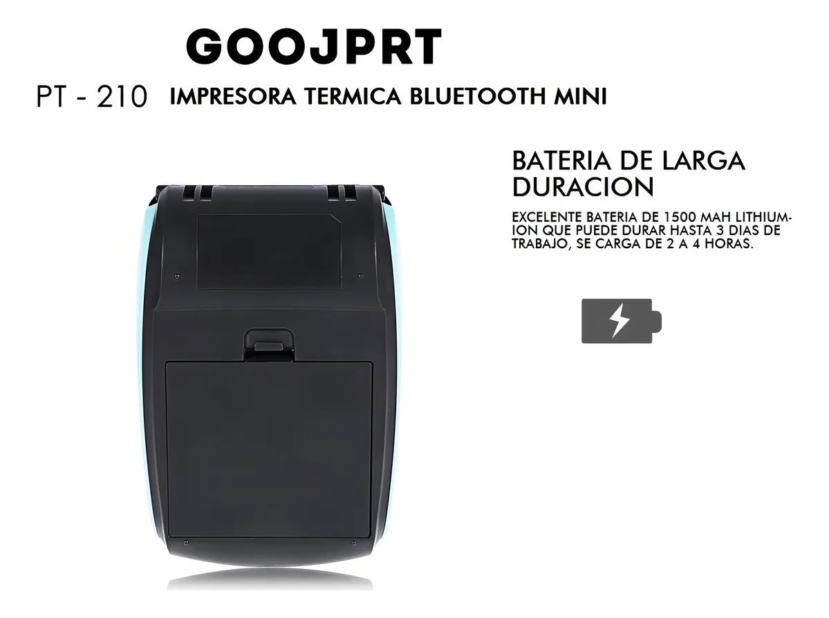 🔥 Impresora Térmica Portátil Goojprt PT-21